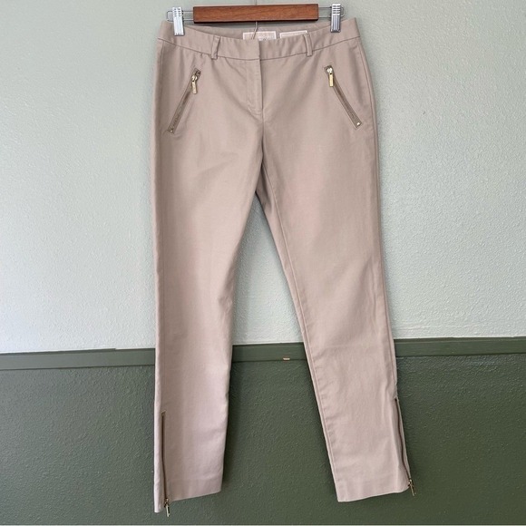 MICHAEL Michael Kors Pants - Michael‎ Michael Kors Tan Wellesley Ankle Fit Trousers Size 2